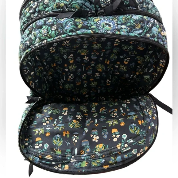 Vera Bradley Women's Cotton XL Campus Backpack in Dreamer Paisley - Picture 5 of 10